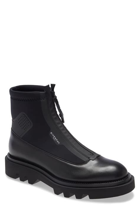 givenchy tank leather boots|givenchy boots for men.